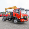 Factory supply and low price 6.3 ton hydraulic truck crane truck mounted crane